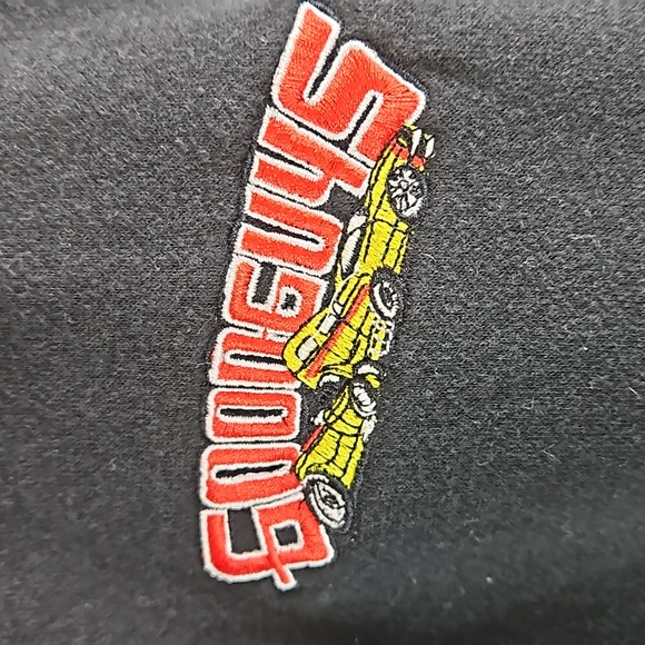 GOODGUYS | NWT Men's 1/4 Zip Pockets GoodGuys Rod & Custom Association Sz L - Picture 5 of 9